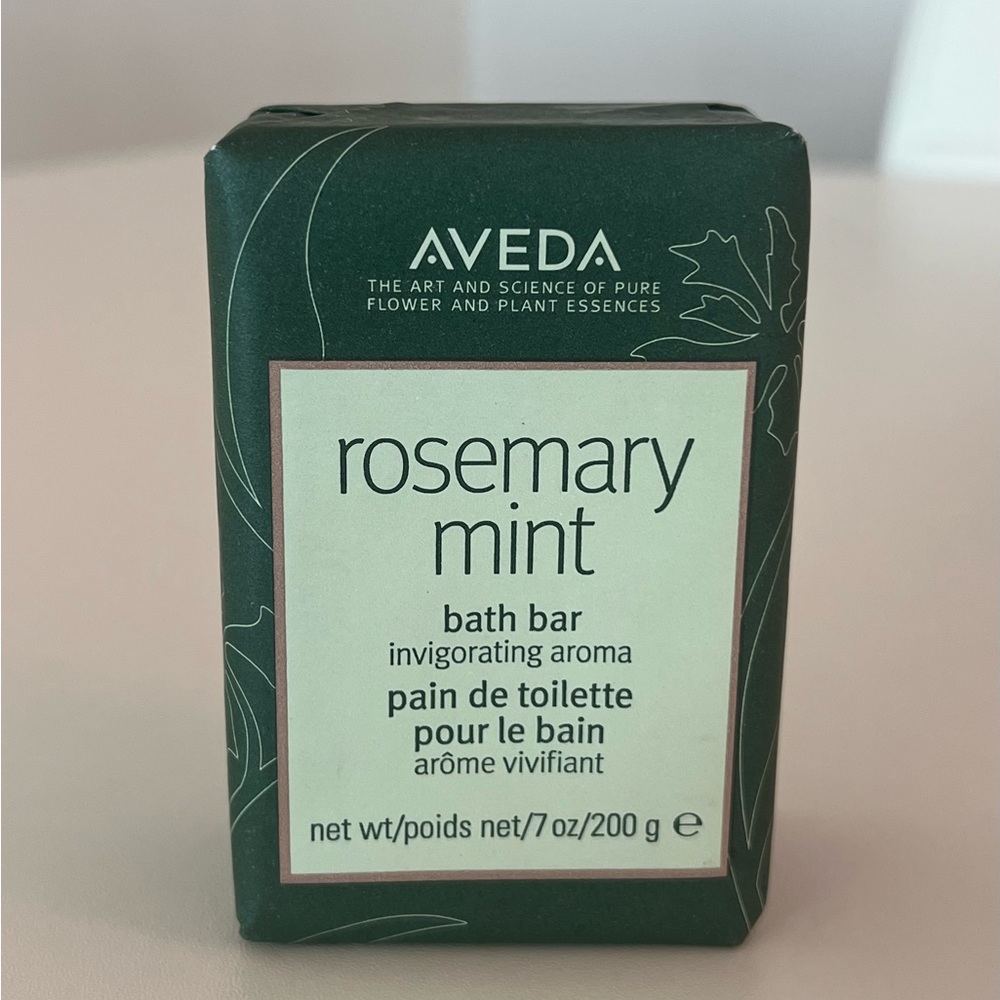 BRAND NEW AVEDA ROSEMARY MINT BATH BAR XL FULL SIZE 7 OZ - Picture 3 of 8